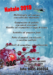 Bar Ristorante Dolomiti à Costa menu