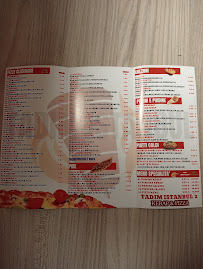 Carte du Tadim Istanbul 2 kebab à Correggio