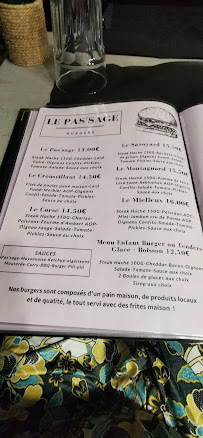 Restaurant Le Pas’sage à Barjac (la carte)