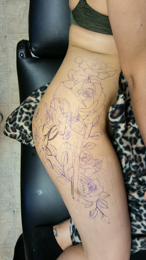 Explore father and son tattoo ideas, creative tattoo ideas in Cumberland, available at Queen City Ink