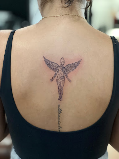 Explore love music tattoo ideas, creative tattoo ideas in Scarsdale, available at Damm Nice Tattoo & Body Art