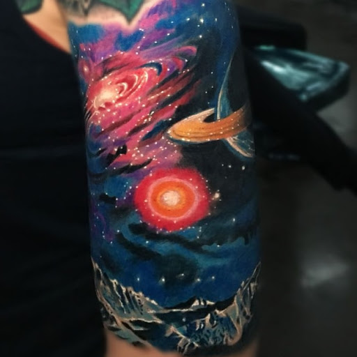 Explore forarm tattoo ideas, creative tattoo ideas in Miami, available at Inkaholik Tattoos Kendall