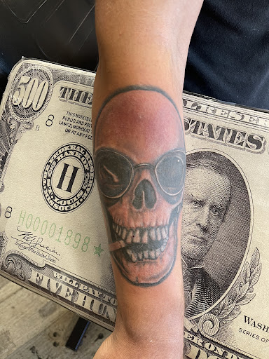 Explore tattoo ideas for back of shoulder, creative tattoo ideas in Des Moines, available at Skin Kitchen Tattoo