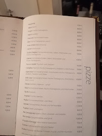 Menu du Pizzeria Italia à Stuttgart