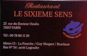 Photo n°1 de LE SIXIEME SENS à Paris ()