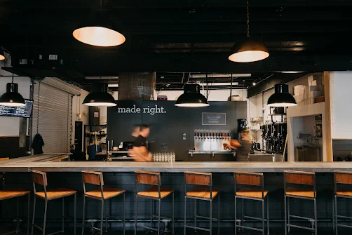 Craft beer at a brewery in Bluffton South Carolina