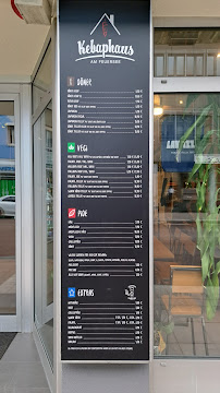 Kebaphaus am Feuersee à Stuttgart menu