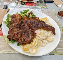 Steak du Restaurant Terrasse de l'abbaye à Paimpont - n°1