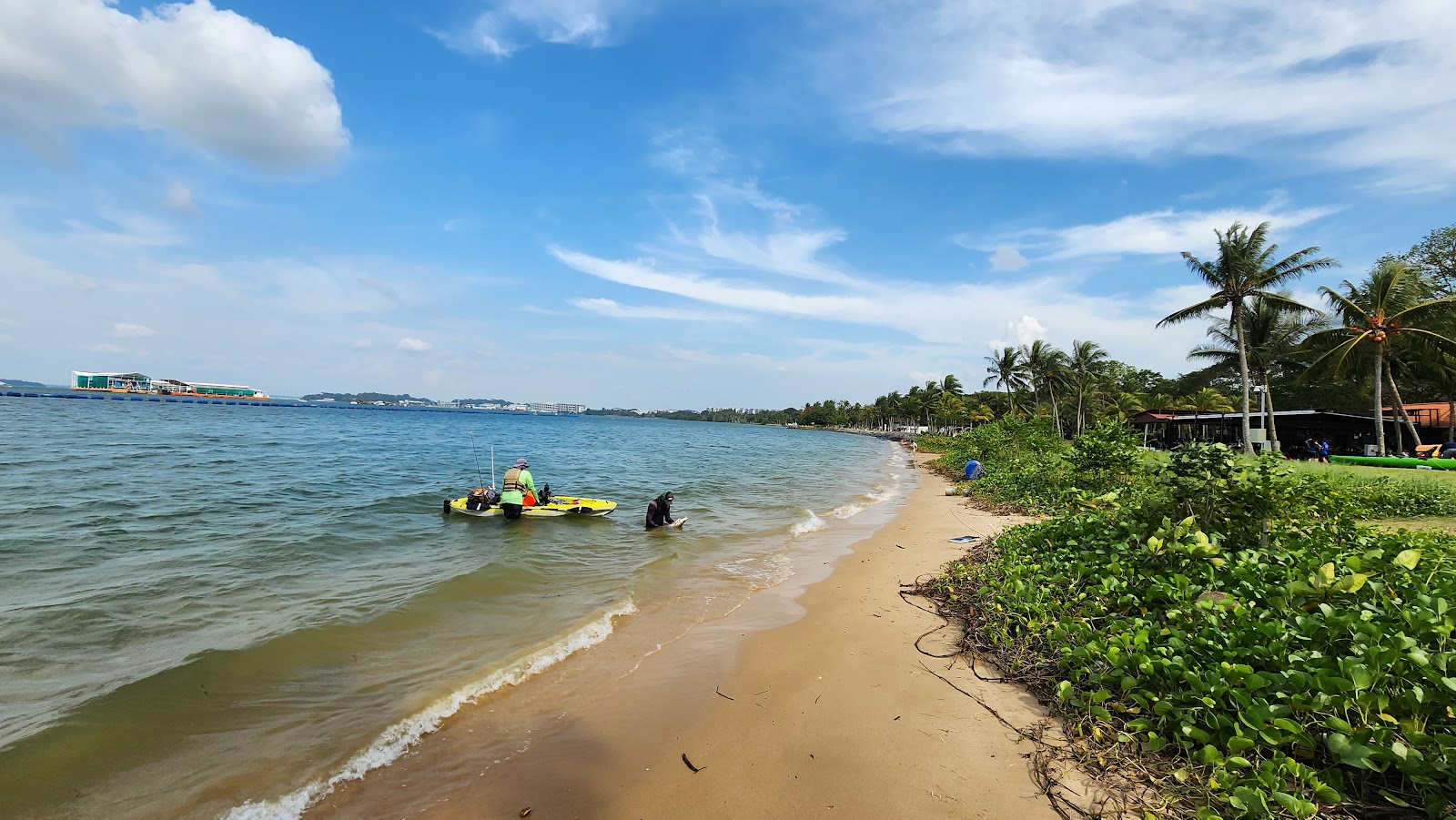 Pasir Ris Beach'in fotoğrafı çok temiz temizlik seviyesi ile