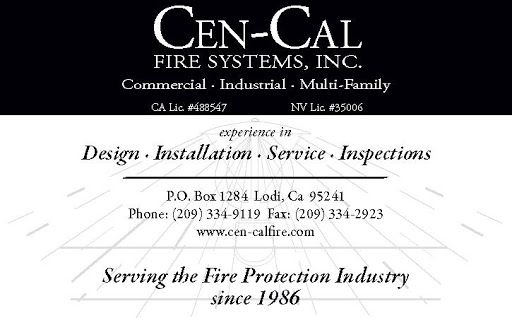 Cen-Cal Fire Systems Inc