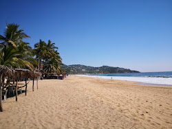 Foto von Playa Pie de La Cuesta mit lange, gerade küste