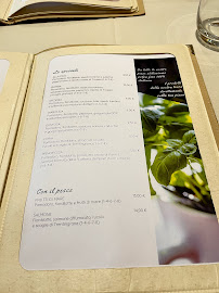 Menu du Da Pino à Grumo