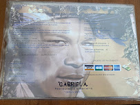 Menu / carte de Gabriela à Paris