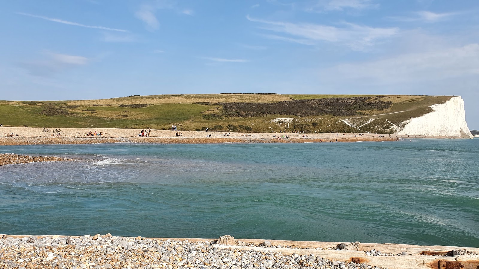 Foto af Cuckmere Haven med høj niveau af renlighed