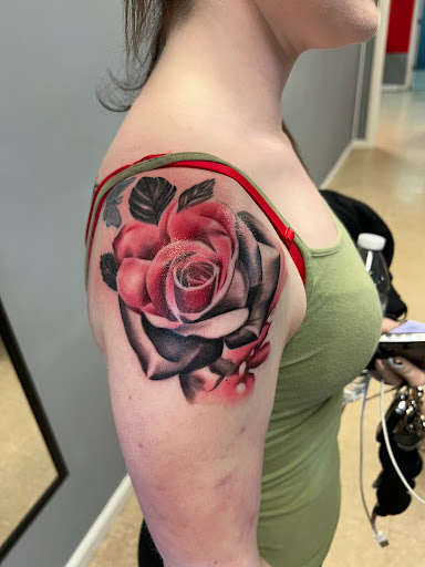 Explore women tattoo ideas back, creative tattoo ideas in Eden, available at Slicks Tattoo Studio