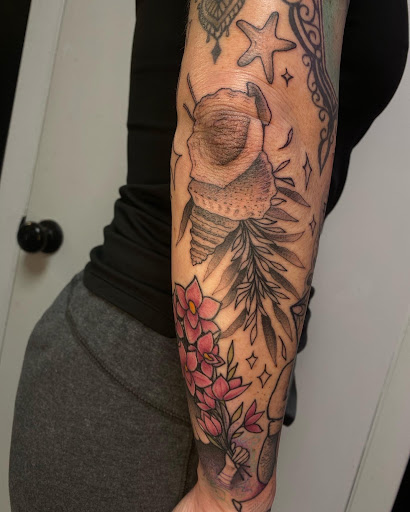 Explore womens hand tattoo ideas, creative tattoo ideas in Red Bank, available at Resilient Visions