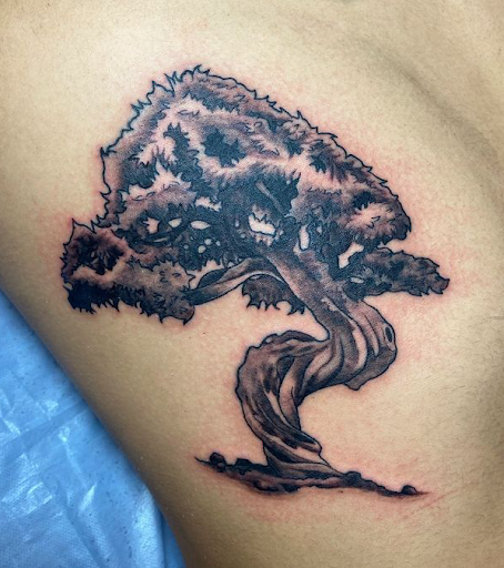 Explore catholic tattoo ideas, creative tattoo ideas in Pahoa, available at Electric Jungle Tattoo