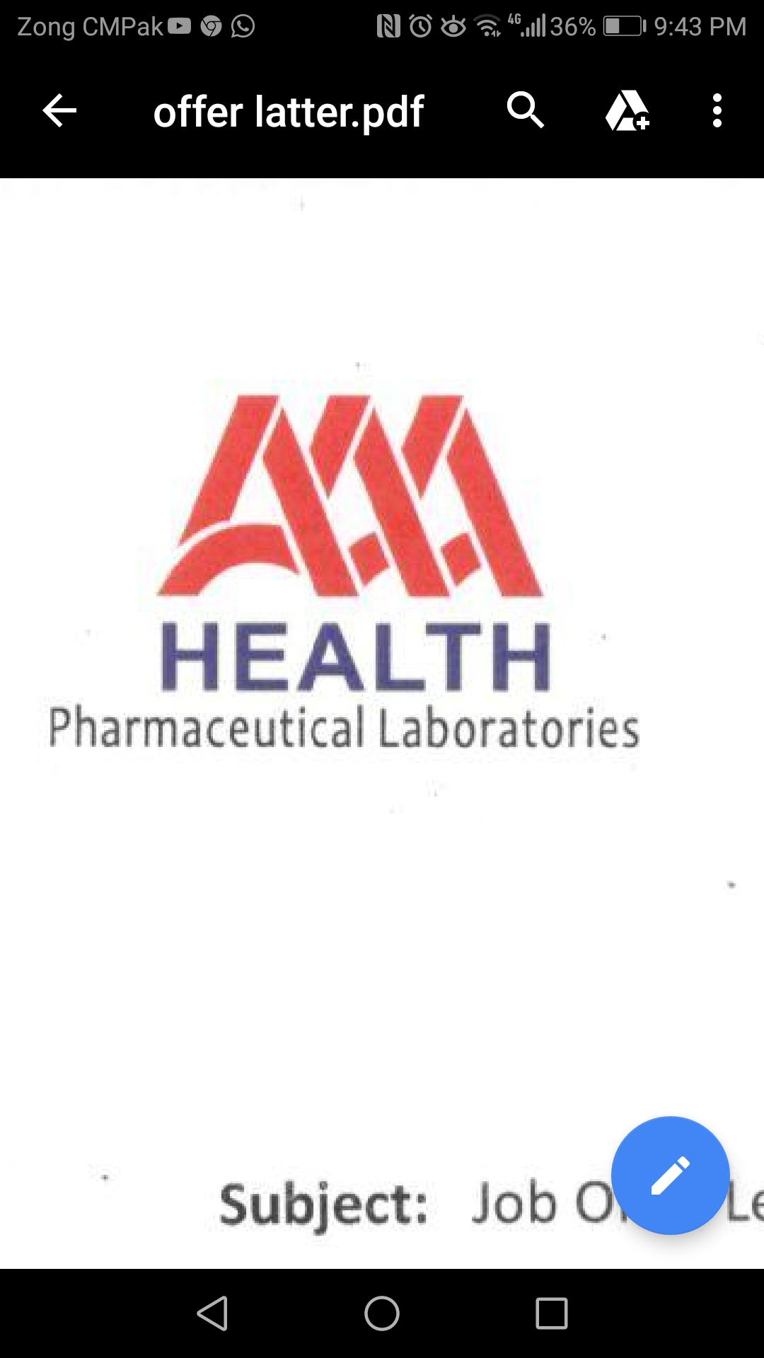 AAA Health Pharmaceutical