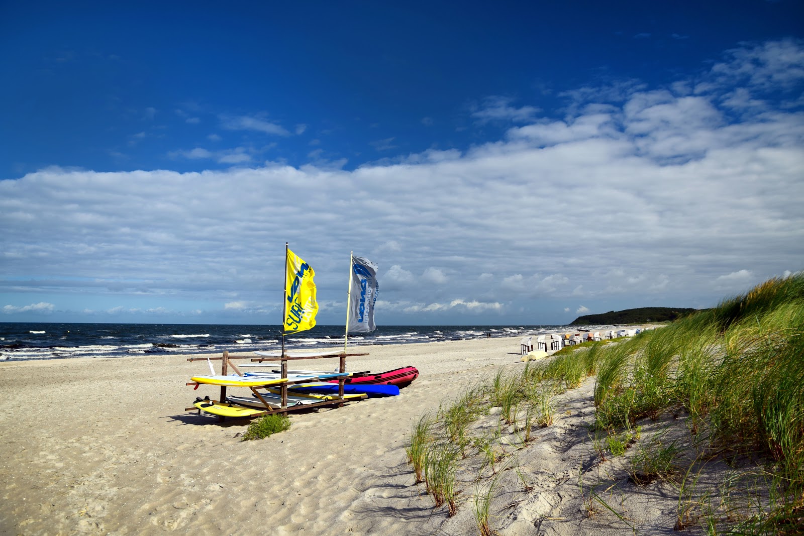 Strand Vitte的照片 带有明亮的沙子表面