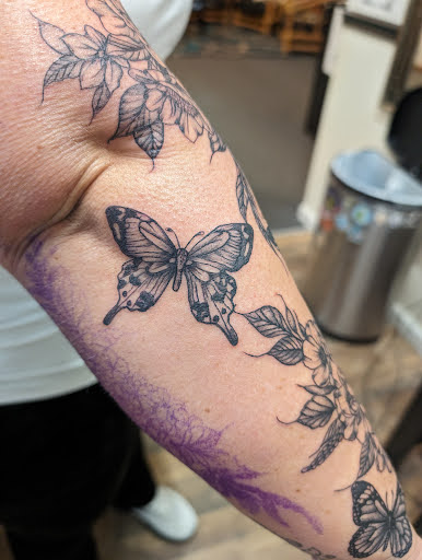 Explore overthinking tattoo ideas, creative tattoo ideas in Cornelia, available at Prismatic Pulse Tattoo