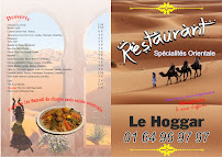 Menu / carte de Le Hoggar à Corbeil-Essonnes