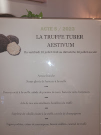 Le Pastel à Toulon menu