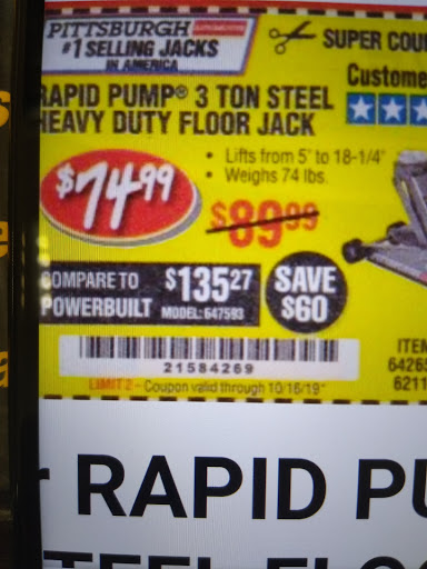 Hardware Store «Harbor Freight Tools», reviews and photos, 3709 Farmington Dr, Greensboro, NC 27407, USA