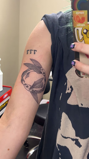 Explore dahlia tattoo ideas, creative tattoo ideas in Brunswick, available at Body Revolution Tattoos & Body Piercings