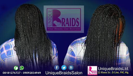 Unique Braids SALON, No 22 khana street, D/line, Port Harcourt, Nigeria, Beauty Salon, state Rivers