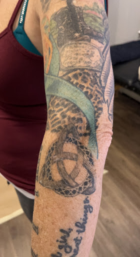 Explore family sleeve tattoo ideas, creative tattoo ideas in Sunbury, available at Spot of Ink