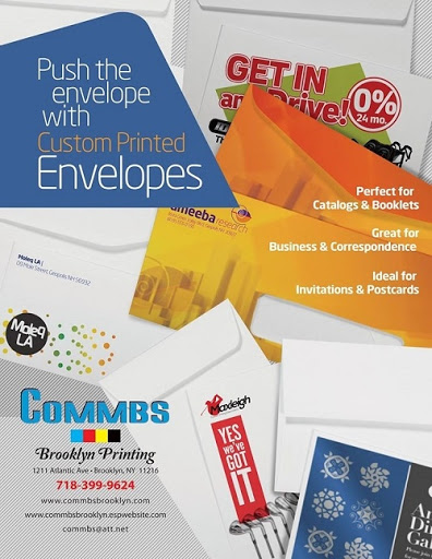 Print Shop «Commbs Brooklyn Printing», reviews and photos, 1211 Atlantic Ave, Brooklyn, NY 11216, USA