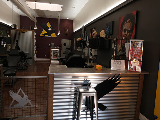 Explore skate tattoo ideas, creative tattoo ideas in Manteca, available at Flying Crow Tattoo