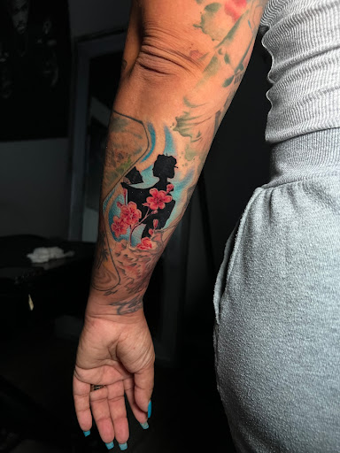 Explore shading ideas for sleeve tattoos, creative tattoo ideas in Tampa, available at Emphasis Tattoo