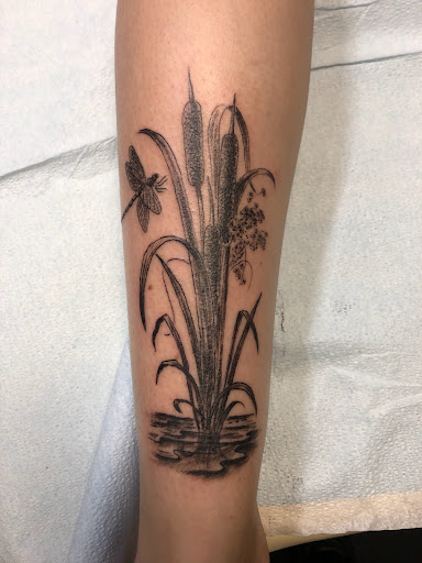 Explore angel numbers tattoo ideas, creative tattoo ideas in Englewood, available at Point of Entry Tattoo