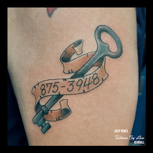 Explore trapped tattoo ideas, creative tattoo ideas in Miami, available at Tattoos by Lou Miami - Kendall