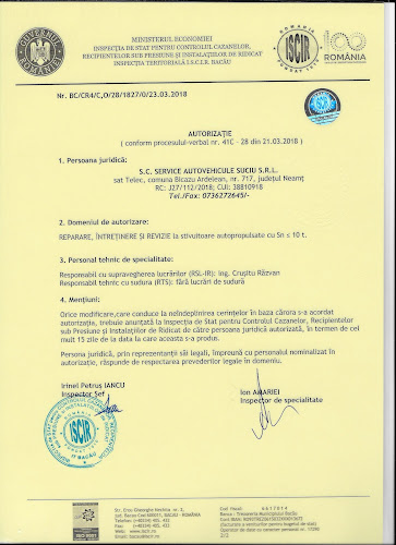 Service Autovehicule Suciu SRL