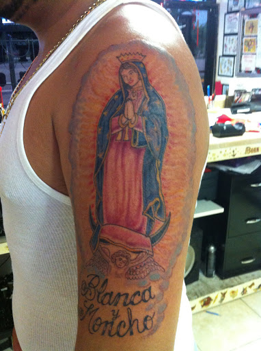 Explore tree tattoo ideas for females, creative tattoo ideas in Homestead, available at Born Lucky Tattoo Studio