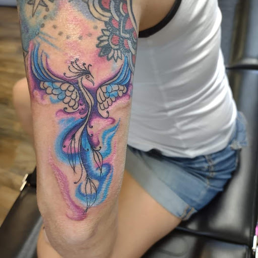 Explore lion chest tattoo ideas, creative tattoo ideas in Shallotte, available at Ocean Isle Ink & Piercing