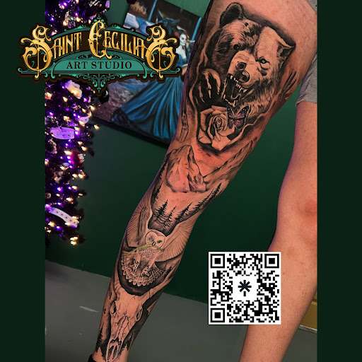 Explore lego tattoo ideas, creative tattoo ideas in Roanoke, available at Saint Cecilias Art Studio