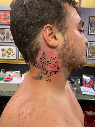 Explore cover up flower tattoo ideas, creative tattoo ideas in Orange Park, available at Big City Tattoo and Piercing