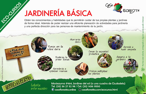 Cursos presenciales de jardineria en Guadalajara