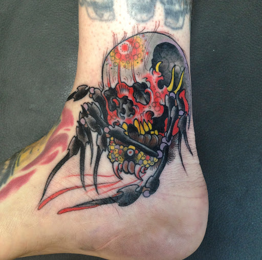 Explore rip dad tattoo ideas, creative tattoo ideas in Erie, available at Wayward Tattoo Studio