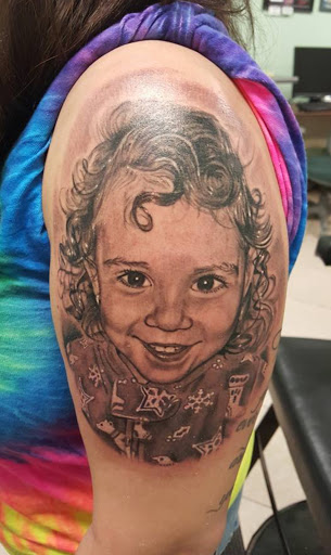 Explore mens tricep tattoo ideas, creative tattoo ideas in Bakersfield, available at Art Studio