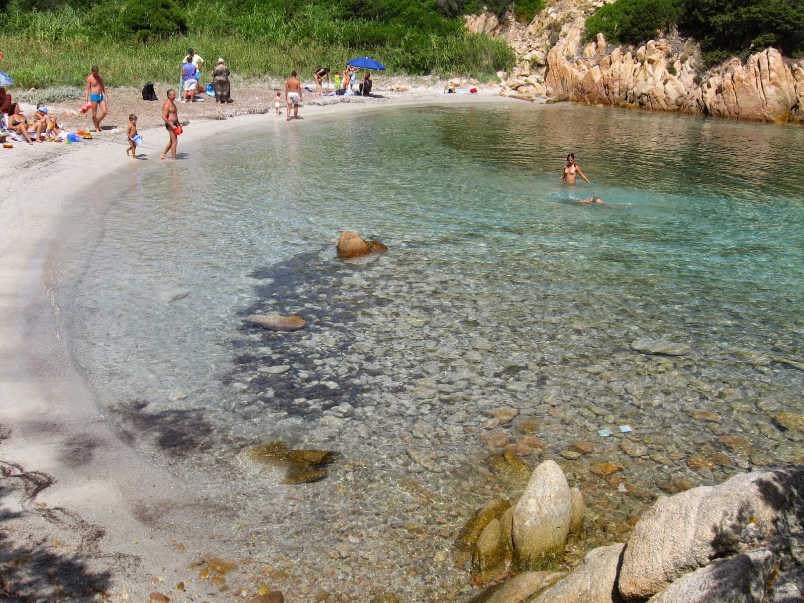 Photo of Cala Lunga beach amenities area