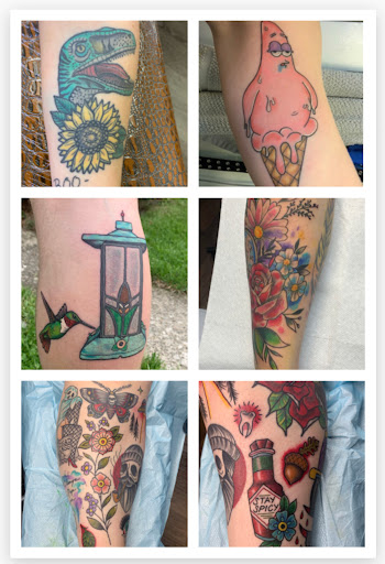 Explore evil angel tattoo ideas, creative tattoo ideas in Harrisburg, available at Capital Tattoo Company