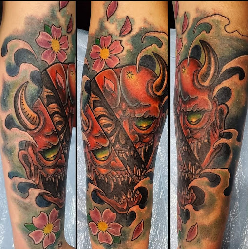 Explore small compass tattoo ideas, creative tattoo ideas in Yucca Valley, available at Strata Tattoo Lab LLC