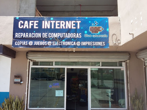 Blue Cyber Café