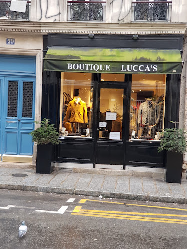 Magasin de vêtements pour hommes Lucca’s Paris