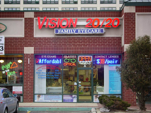 Eye Care Center «Vision 20/20», reviews and photos, 4863 N Broadway St, Chicago, IL 60640, USA