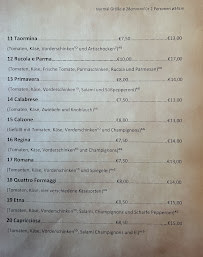 Pizzeria Conca d'Oro à Simbach carte